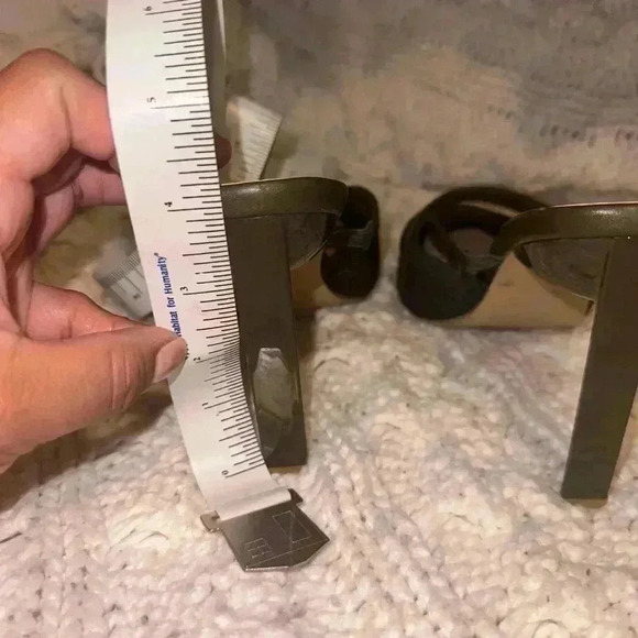 Cuccoo heels in olive green/ forest green - Picture 6 of 6